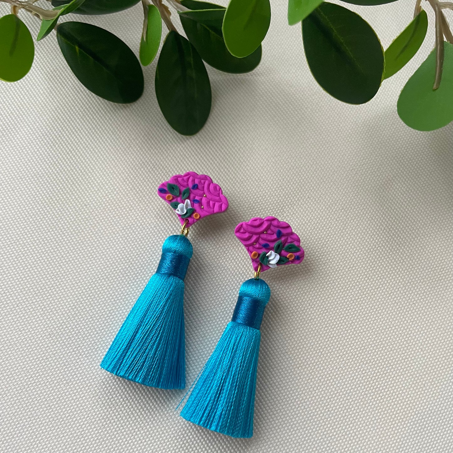 Rainbow Turqouise Tassel