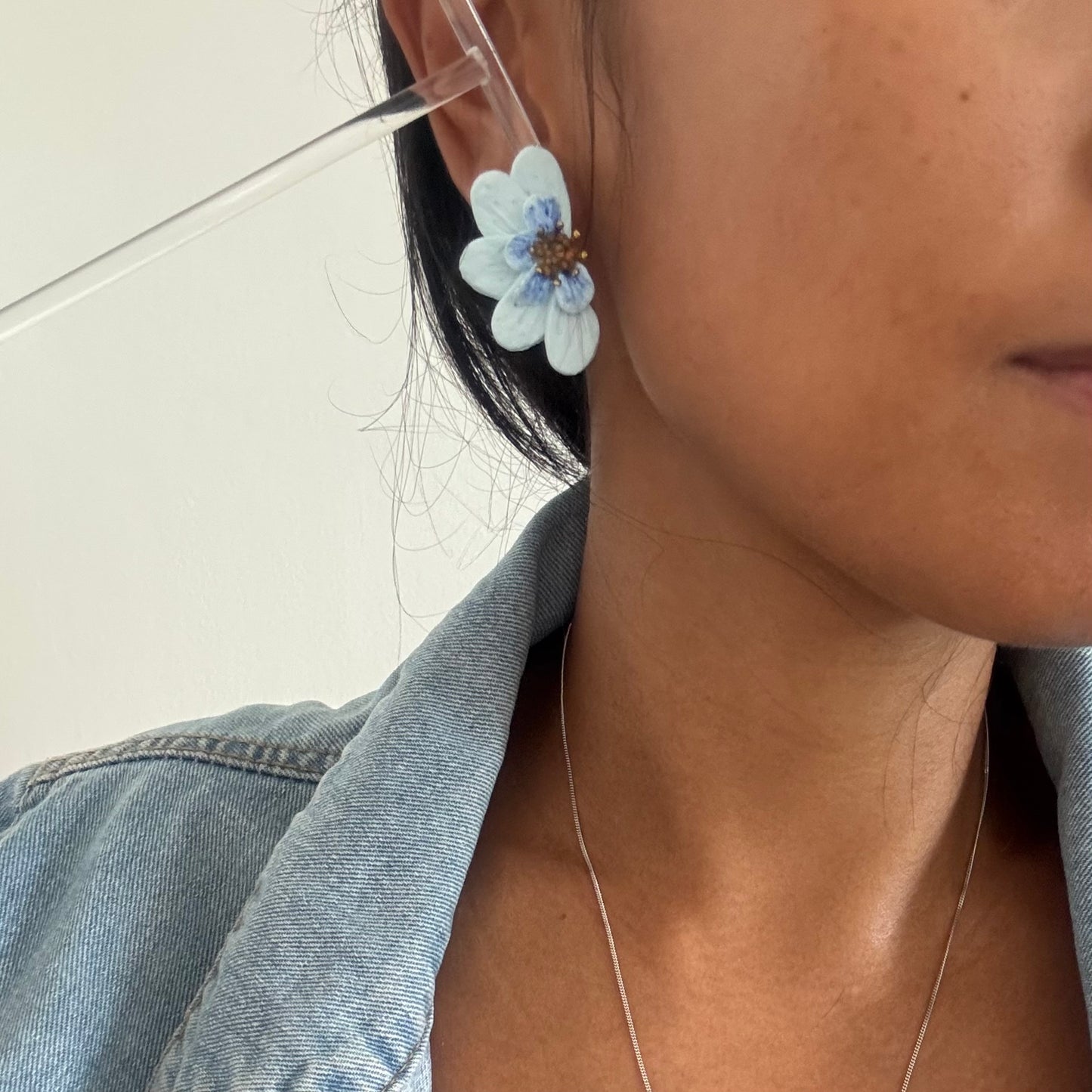 Blue Half Blooms