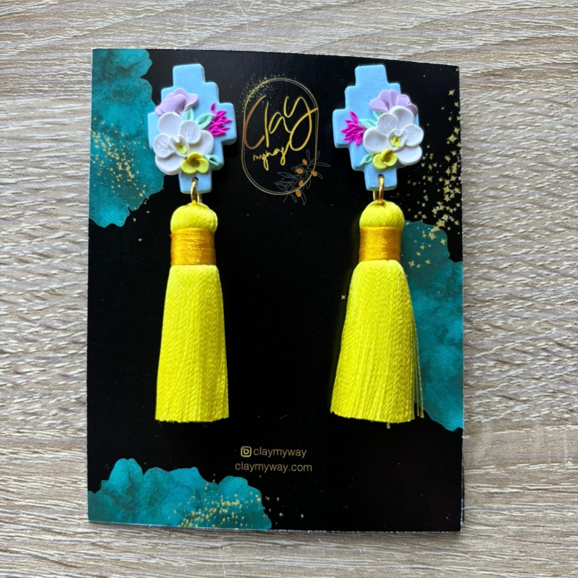 Flutter Yellow Tassels