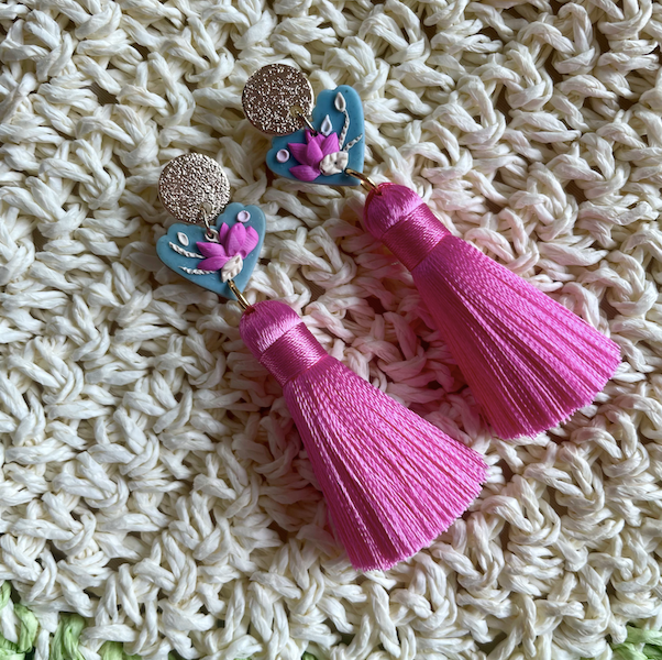 Primrose Heart Tassel